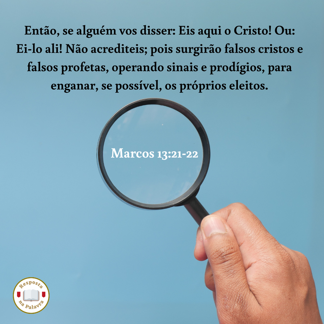 Você procura a Deus ou aos sinais?